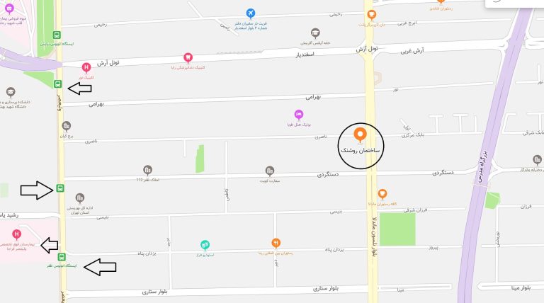 tehran location