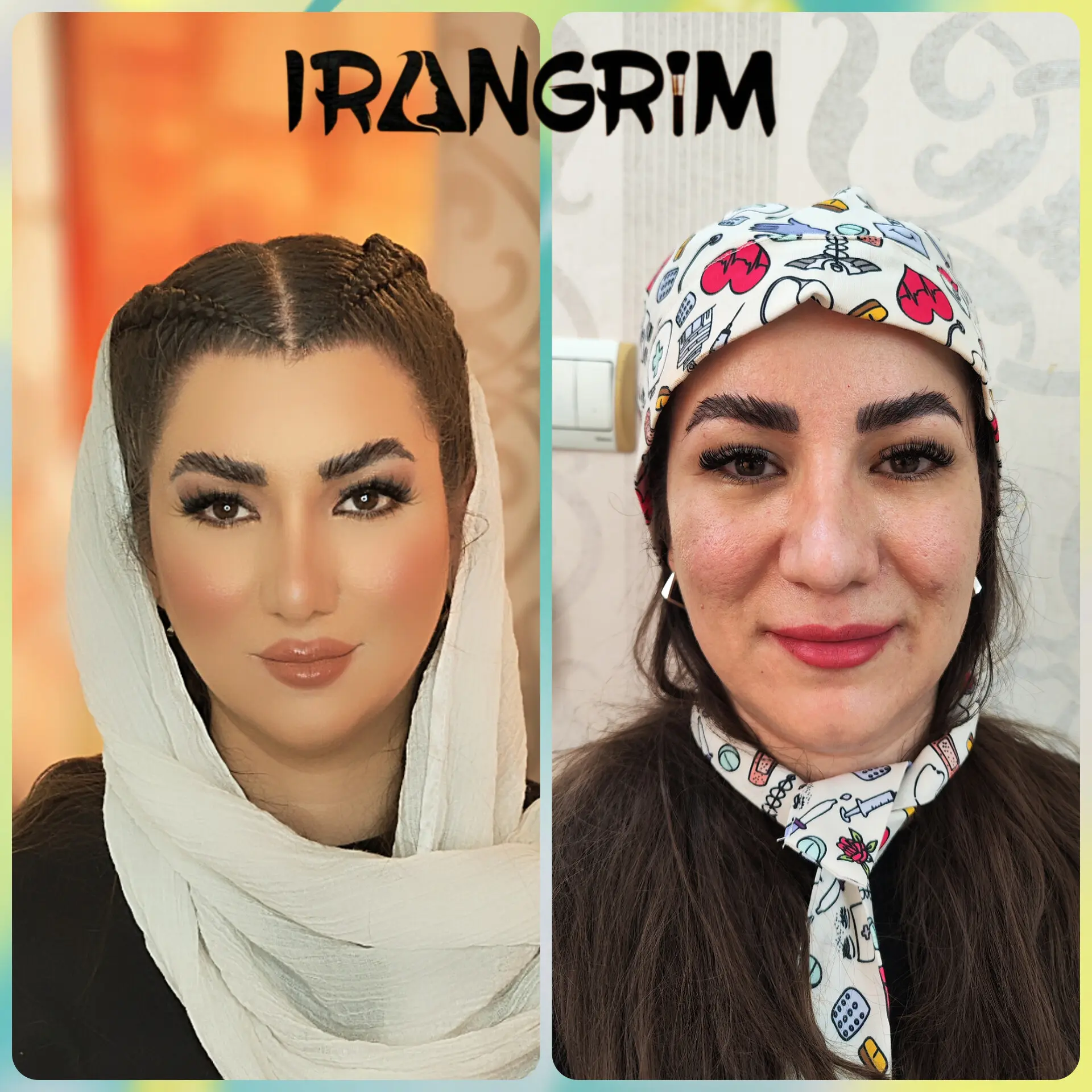 آموزش شنیون عروس در کرج